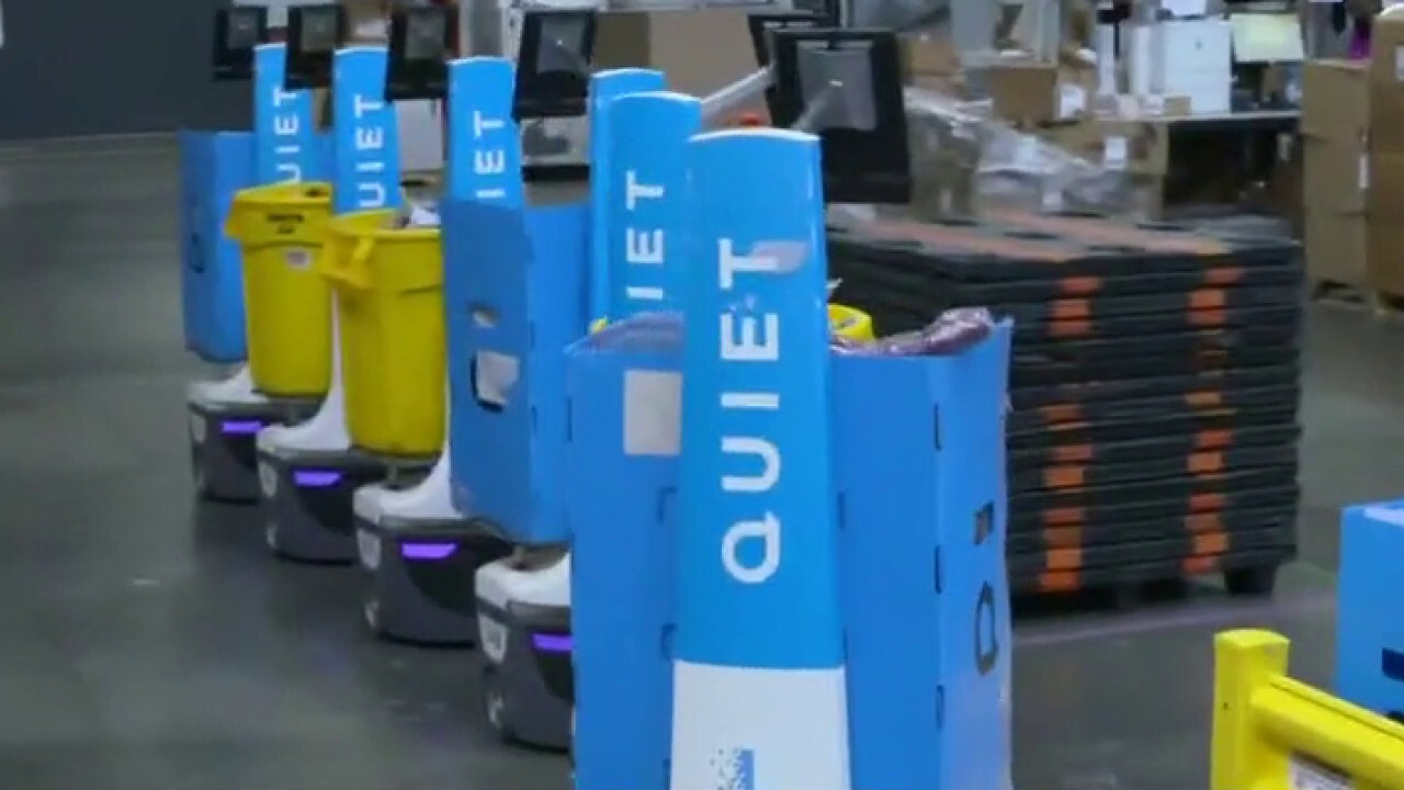 Robots employed to fill labor gap at warehouses