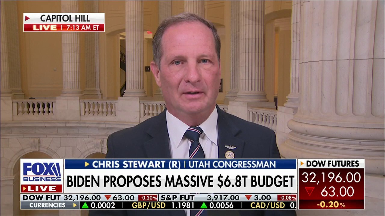 Americans are ‘insulted’ by Biden’s explanation for his budget proposal: Rep. Chris Stewart