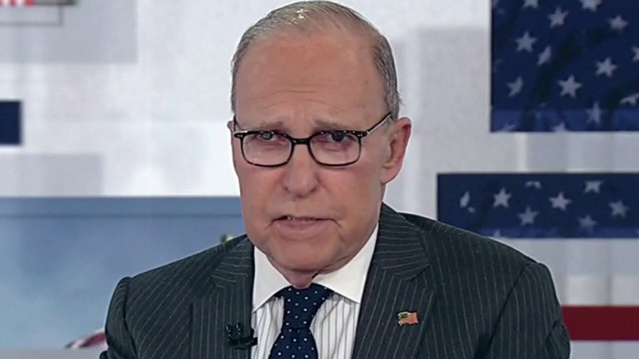 Larry Kudlow: Biden is not serious and that's why his poll numbers keep dropping