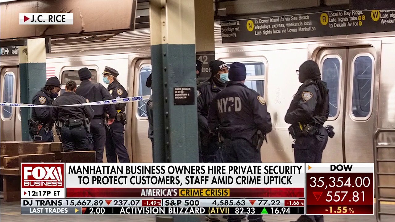 NYC businesses hire private security as crime surges