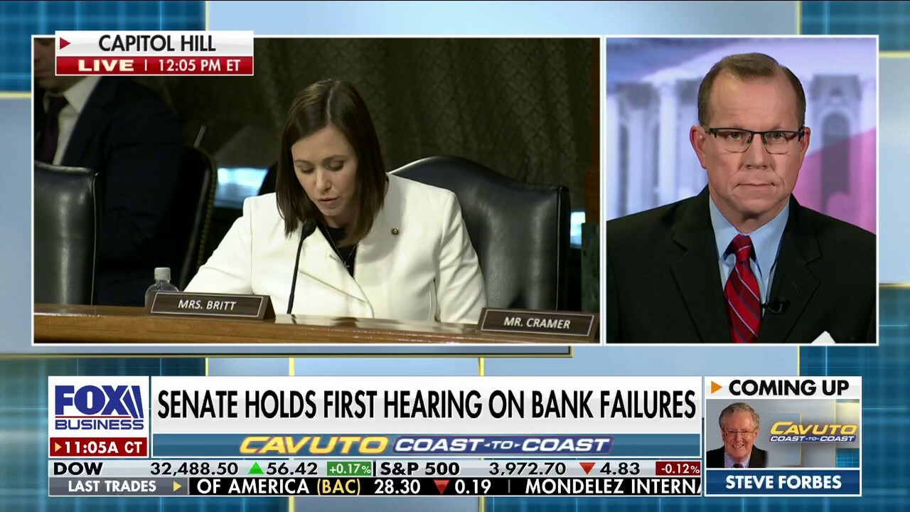 Fox News senior congressional correspondent Chad Pergram reports from Capitol Hill, where the Senate is holding its first hearing on banking failures.