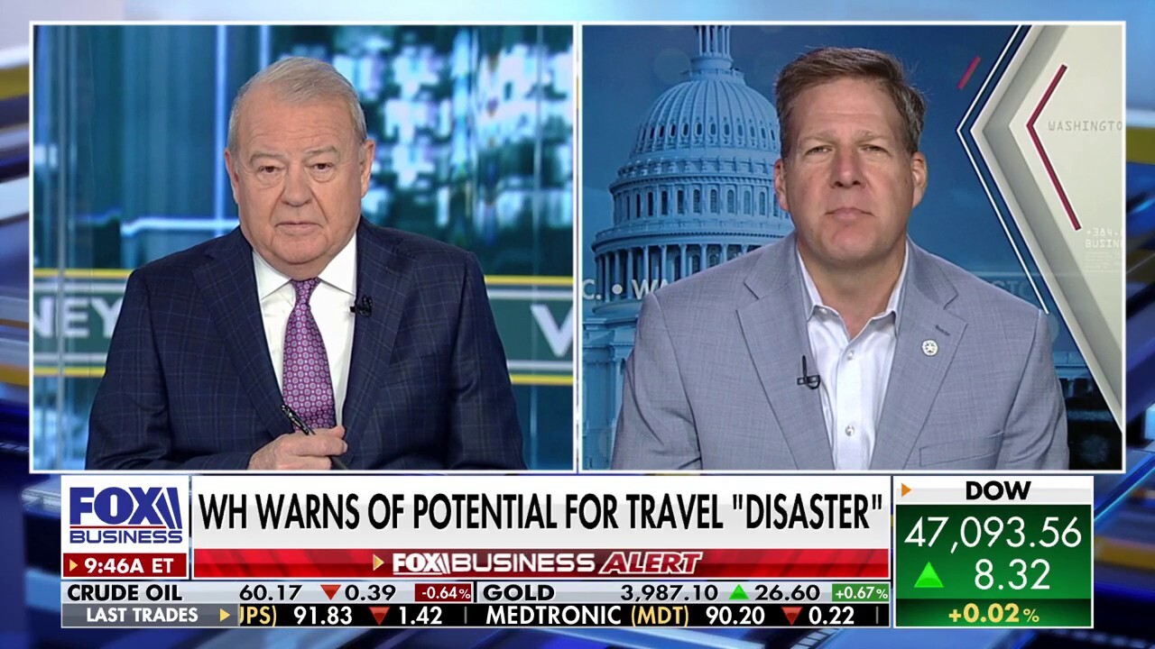 Former New Hampshire Gov. Chris Sununu joins ‘Varney & Co.’ to warn that airline staffing shortages and a possible government shutdown could cripple Thanksgiving travel and hit the U.S. economy.