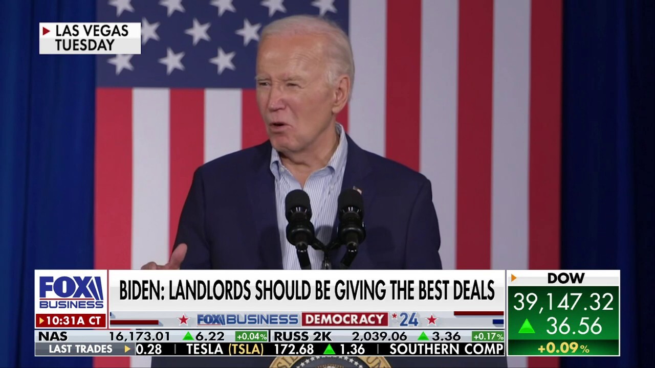 Biden is targeting 'rent gouging' landlords to sure up his base: Jon Levine