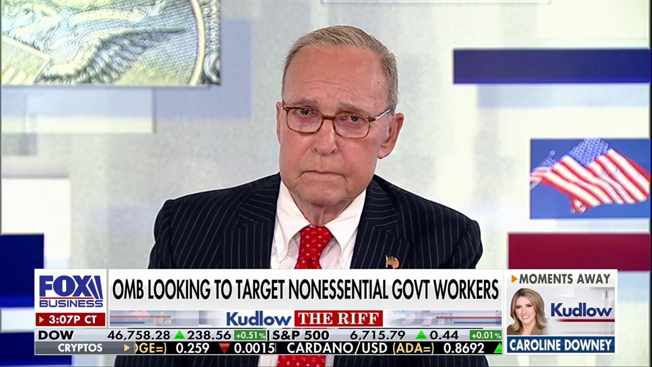 Kudlow: Trump could make non-essential federal workers permanently non-essential