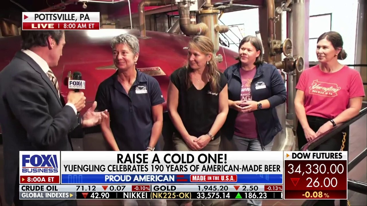 Sixth-generation Yuengling family celebrates America's oldest brewery on its 190th birthday