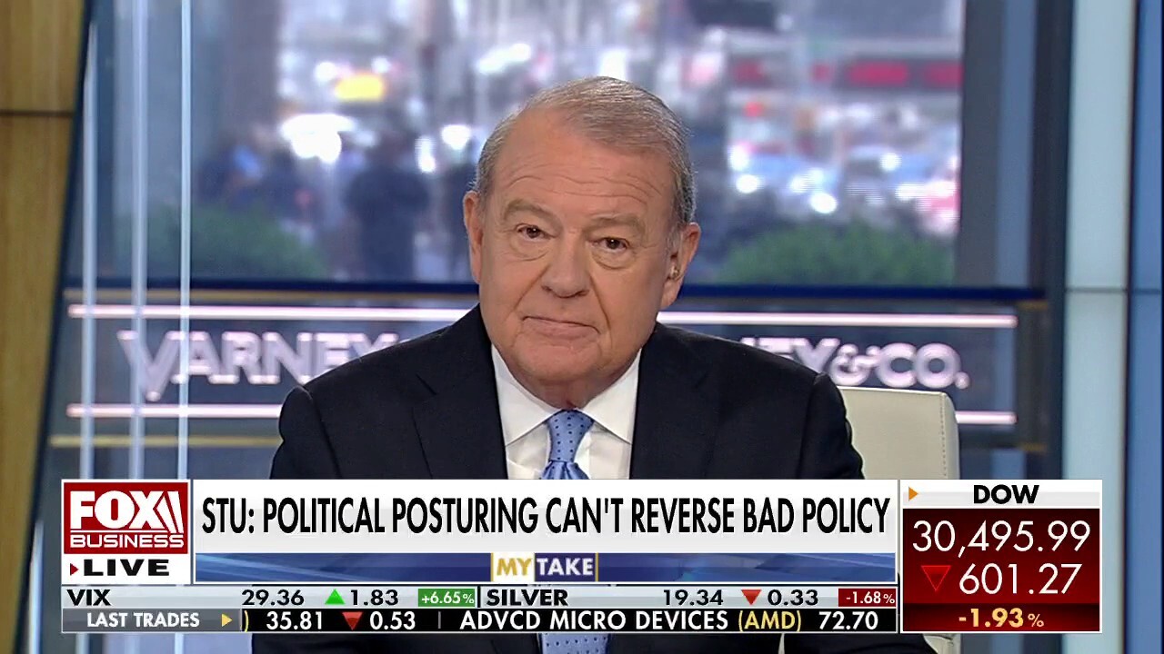 FOX Business host Stuart Varney argues 'political posturing can't beat bad policy.'