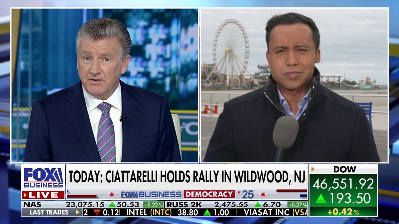 Jack Ciattarelli holds New Jersey rally ahead of election 