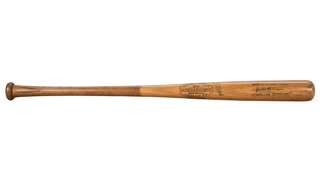 Jackie Robinson World Series bat, MLK speech go to auction