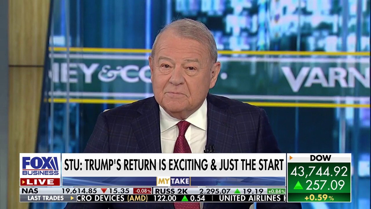 'Varney & Co.' host Stuart Varney discusses Trump's busy first day as he returns to the Oval Office.