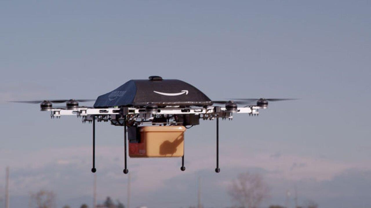 Amazon patent unveils beehive-like drone towers