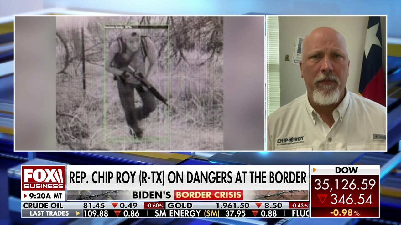 Biden is allowing southern border to be run by drug cartels: Rep. Chip Roy