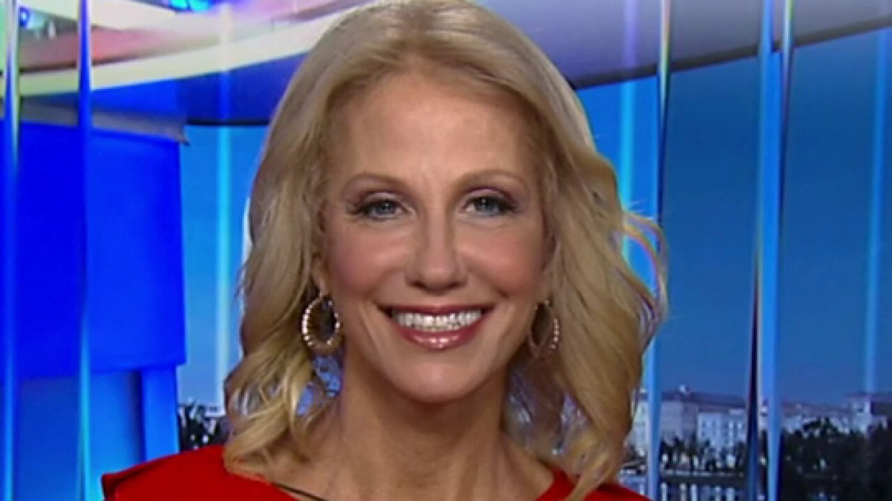 Fox News contributor and former Trump counselor Kellyanne Conway reacts to Vice President Kamala Harris 'copying' former President Trump's no-tax-on-tips plan on 'Kudlow.'