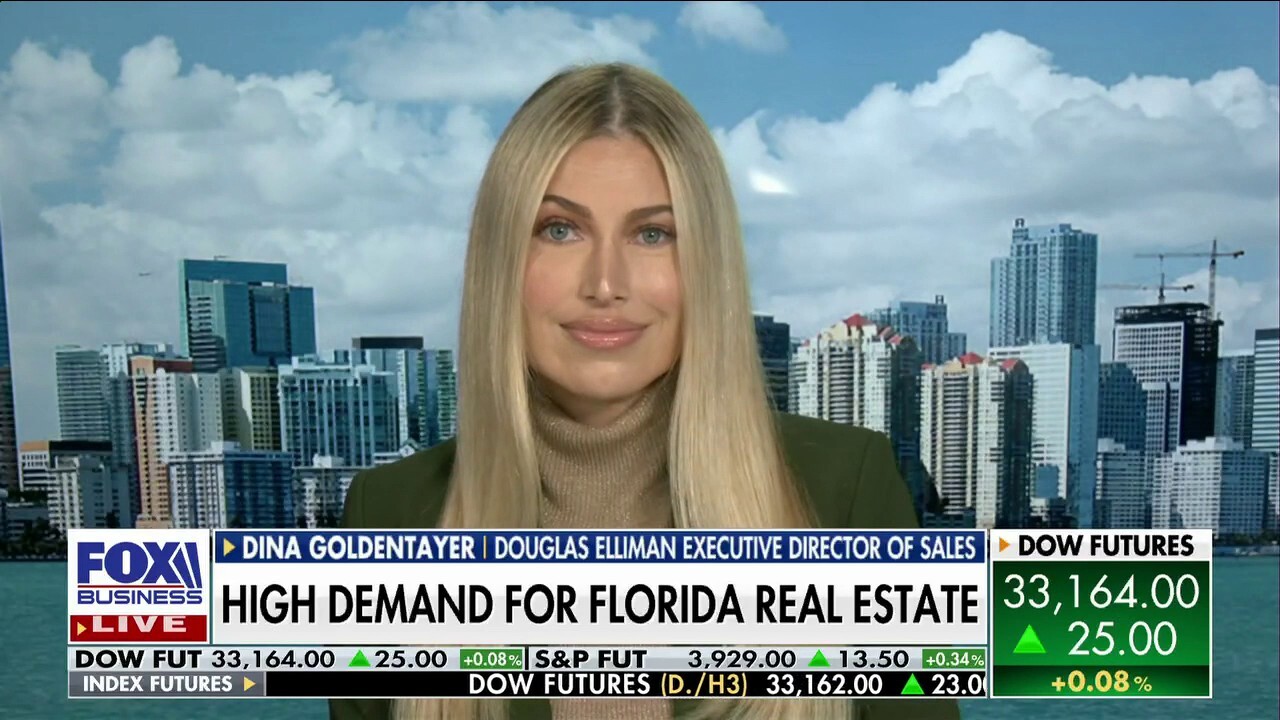 Douglas Elliman executive director of sales Dina Goldentayer discusses Florida’s red-hot housing market as demand continues to rise on ‘Mornings with Maria.’ 