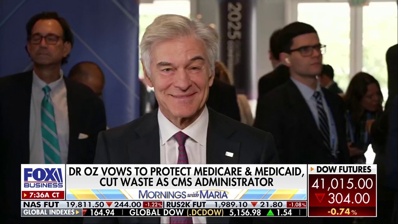 CMS administrator Dr. Mehmet Oz reveals how the Trump administration plans to revamp Medicare and Medicaid during an appearance on ‘Mornings with Maria.’