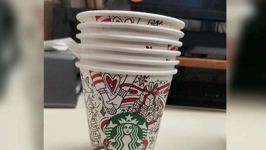 New Starbucks holiday cup not red?