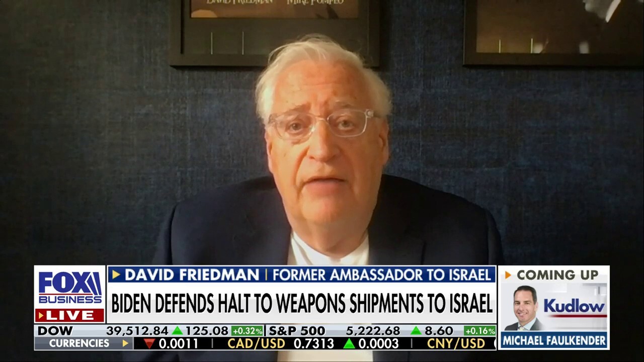  Israel is suffering from massive trauma: David Friedman