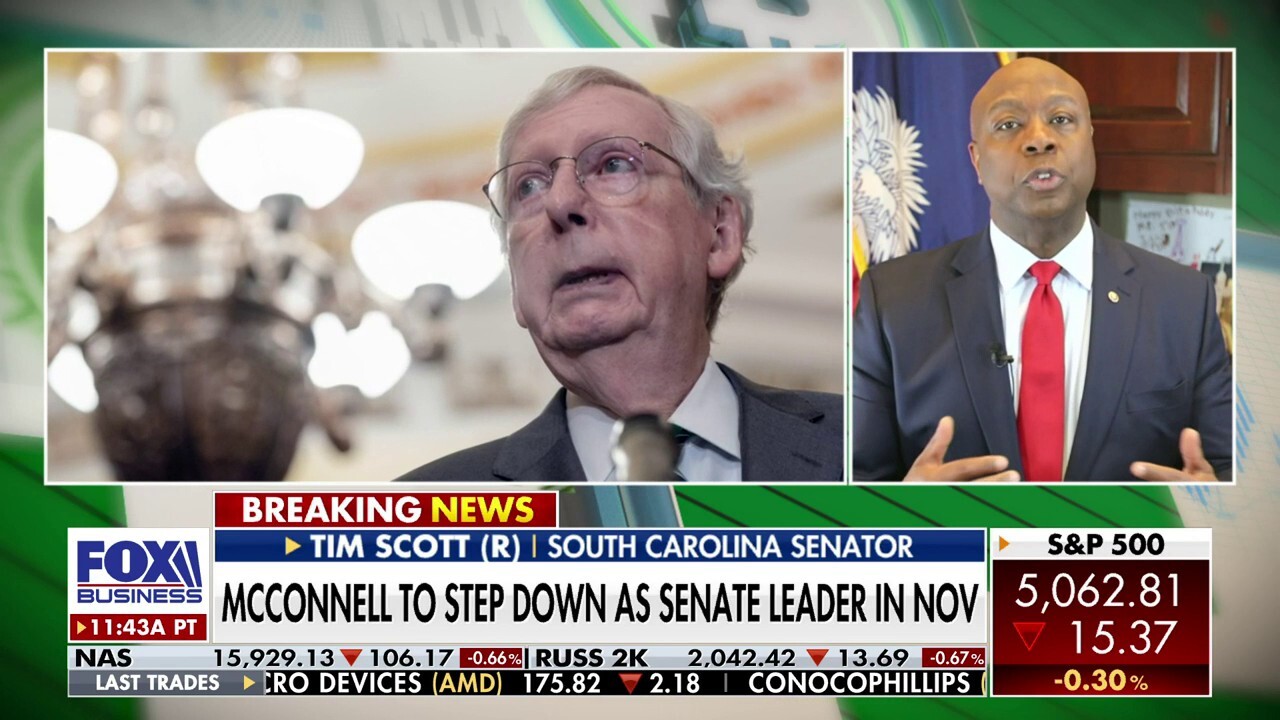 Mitch McConnell served well, but it's time for new leadership: Sen. Tim Scott