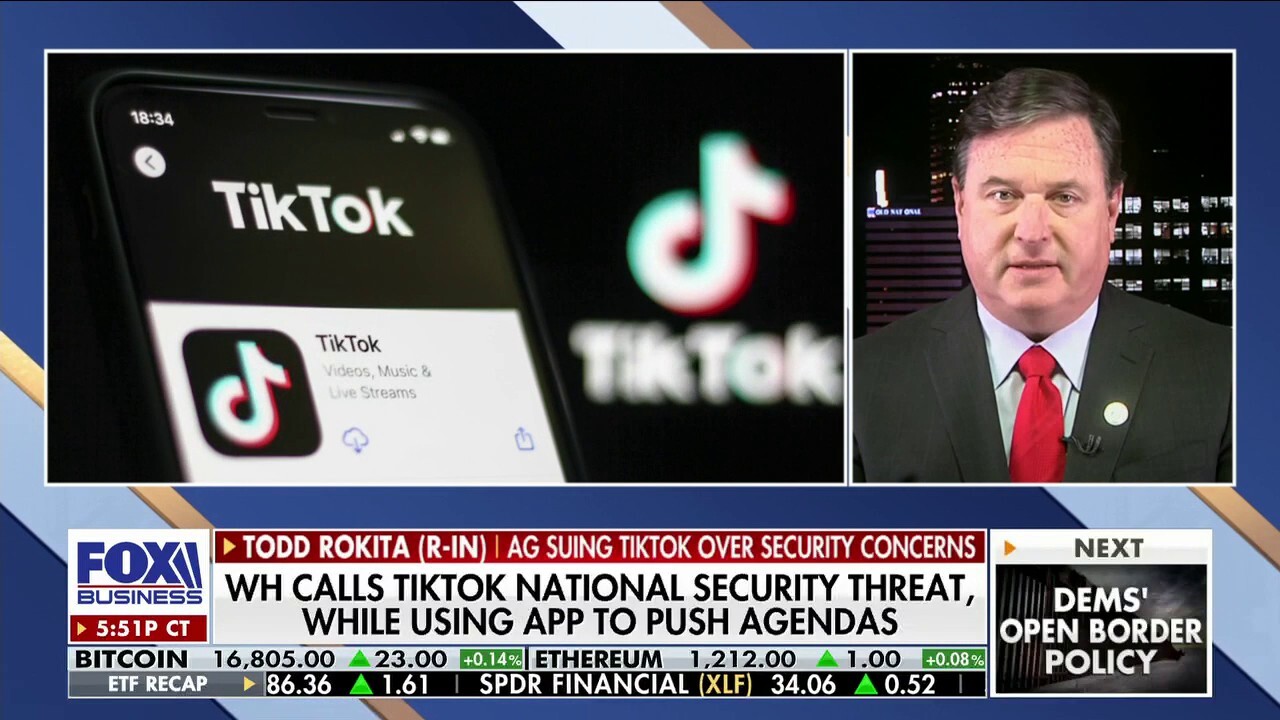 Indiana Attorney General Todd Rokita explains his state's decision to sue TikTok on 'The Evening Edit.'