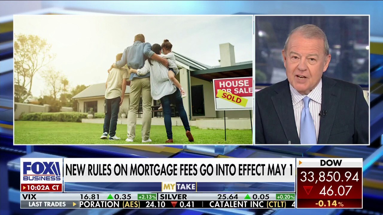 FOX Business host Stuart Varney argues homeowners with good credit will pay for their 'success.'