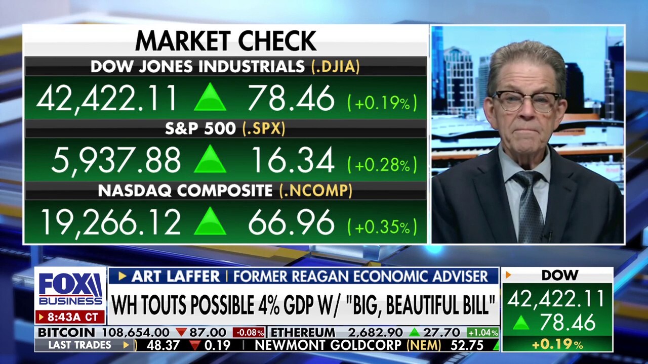 Not passing Trump's tax bill will lead to a 'serious' economic decline: Art Laffer