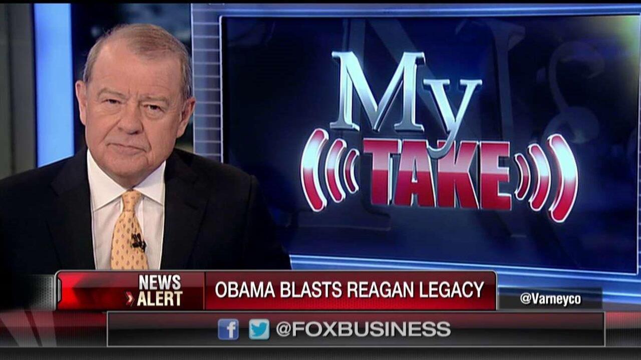 Varney: Obama denigrating Reagan is the height of arrogance
