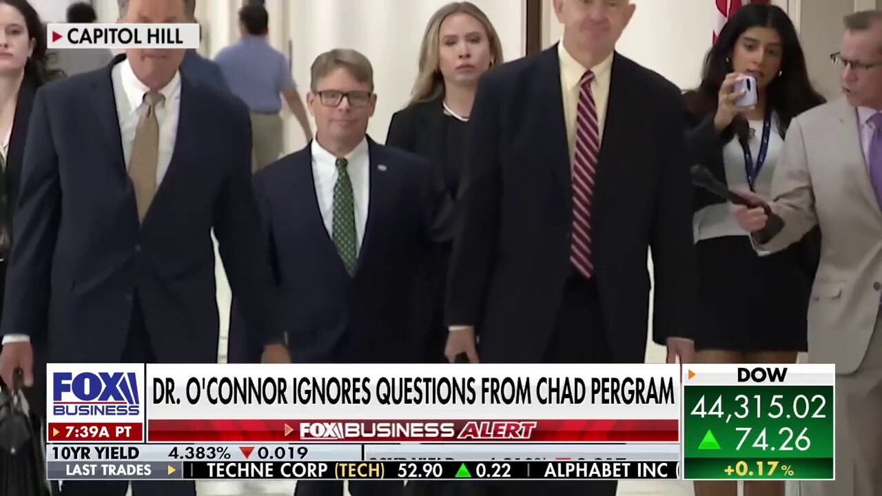 Biden's former doctor ignores questions when pressed over invoking Fifth Amendment