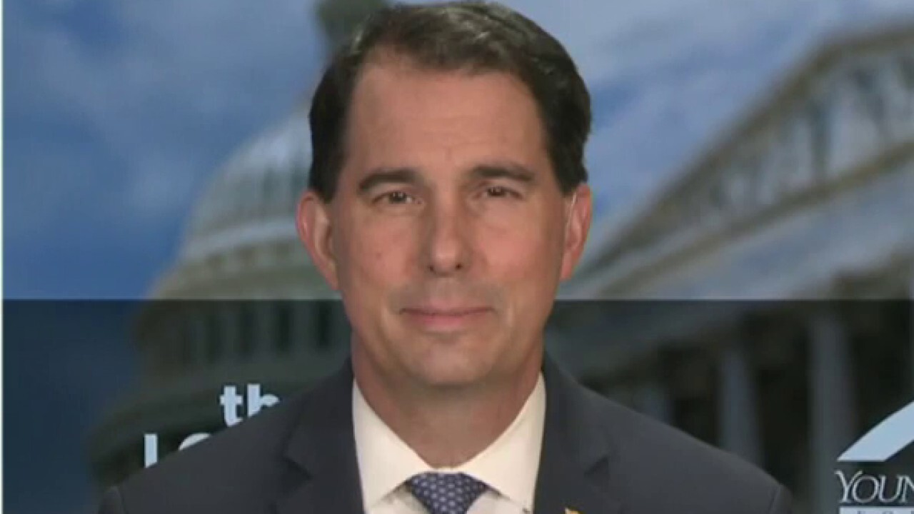 Scott Walker calls out Biden's big labor handouts