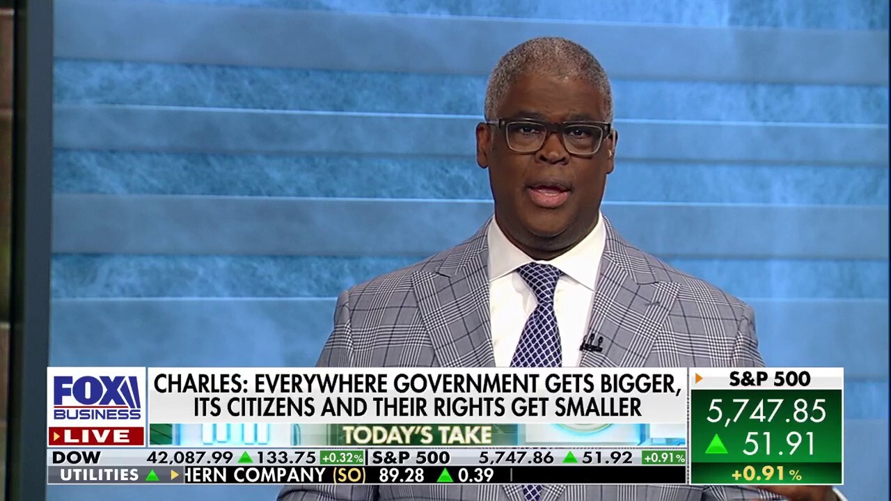 Charles Payne: When government gets bigger, citizens and their rights get smaller