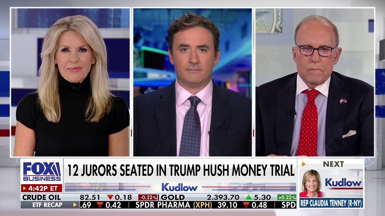'Kudlow' panelists Alex Marlow and Monica Crowley react to the seating and un-seating of jurors in the New York court case.