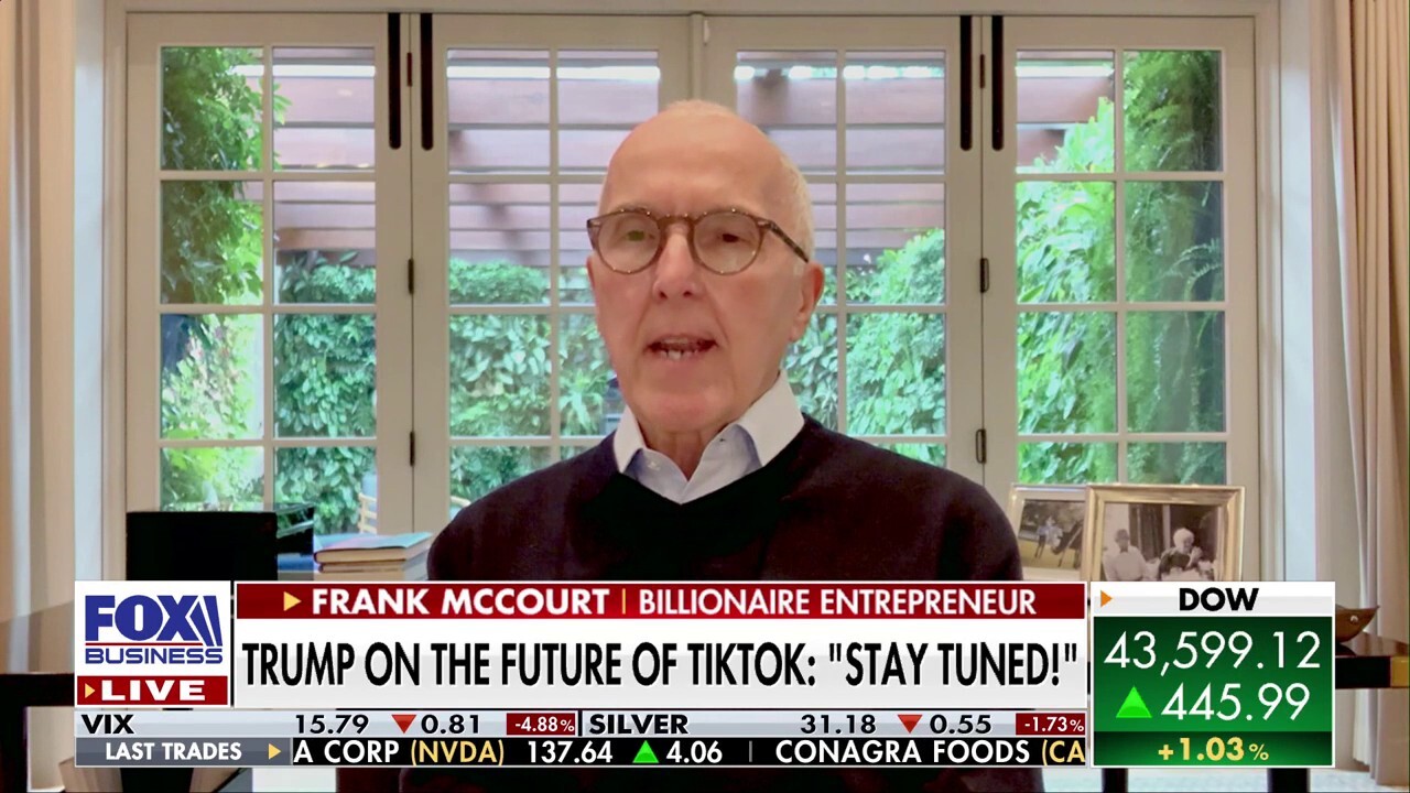 Billionaire entrepreneur Frank McCourt details what will happen when his offer with Kevin O'Leary to buy TikTok could be accepted and they begin negotiations with ByteDance.