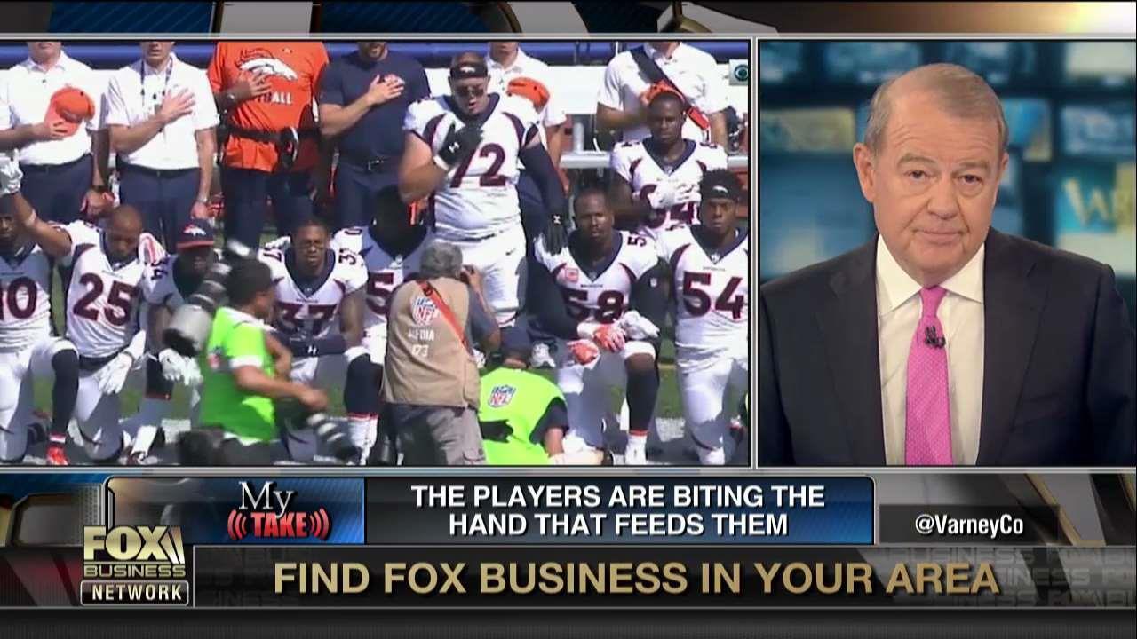 Varney reacts to NFL's anthem protests