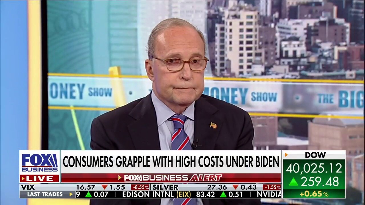 Kamala Harris is going to 'blame' businesses for high costs: Larry Kudlow