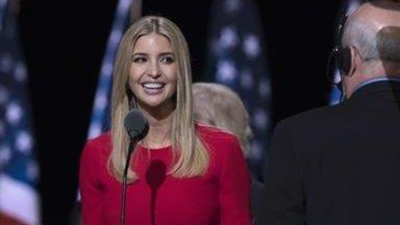 Can Ivanka convince women to vote for Dad?