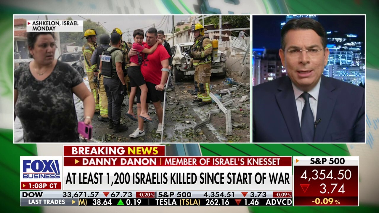Israel is in 'deep pain' over 'barbaric' Hamas attacks: Danny Danon