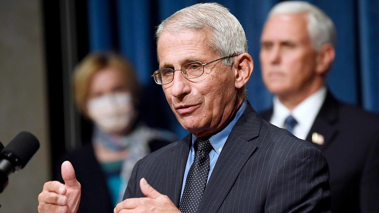 Fauci says he’s ‘not pleased’ with current fight against coronavirus 