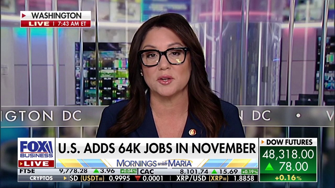 Labor Secretary Lori Chavez-DeRemer joins 'Mornings with Maria' to break down the latest jobs data, rising unemployment concerns, A.I.’s impact on the workforce and new federal efforts to combat escalating unemployment fraud.