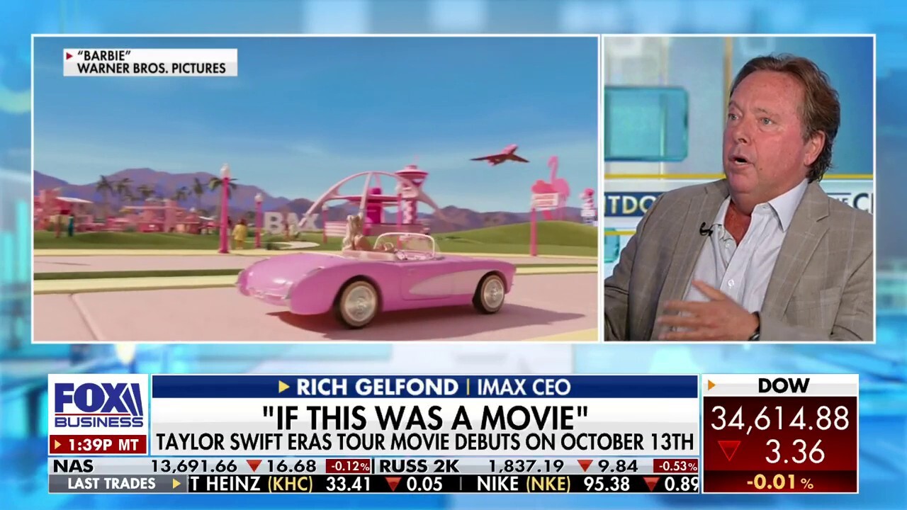 IMAX is releasing 'Barbie' with never-before-seen footage: CEO Rich Gelfond