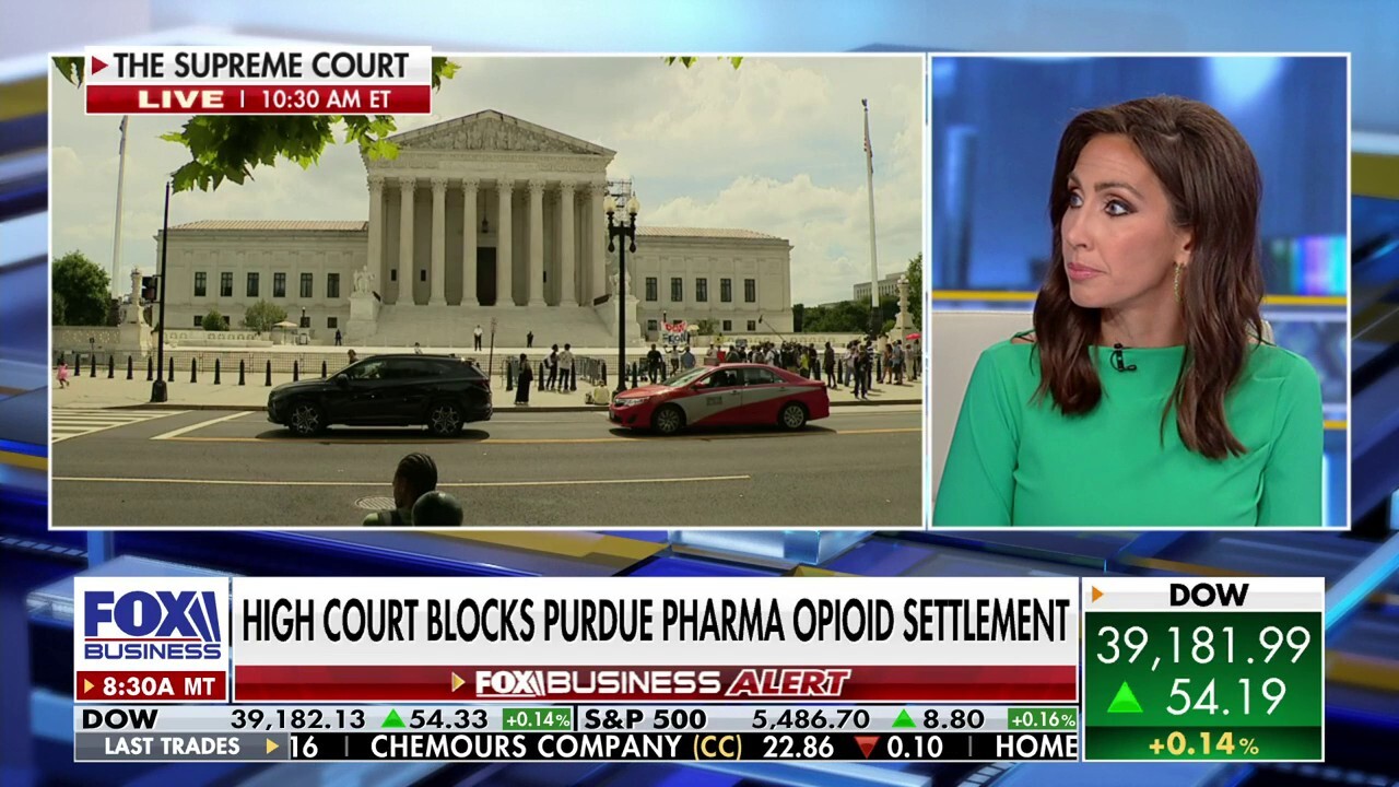 Supreme Court blocks Purdue Pharma opioid settlement