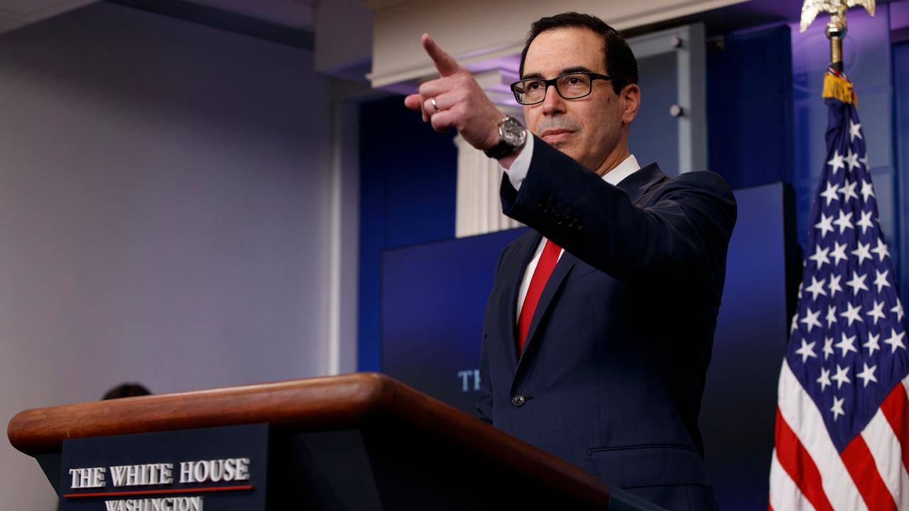 Jeff Bezos, Amazon have nothing to do with USPS issues: Mnuchin