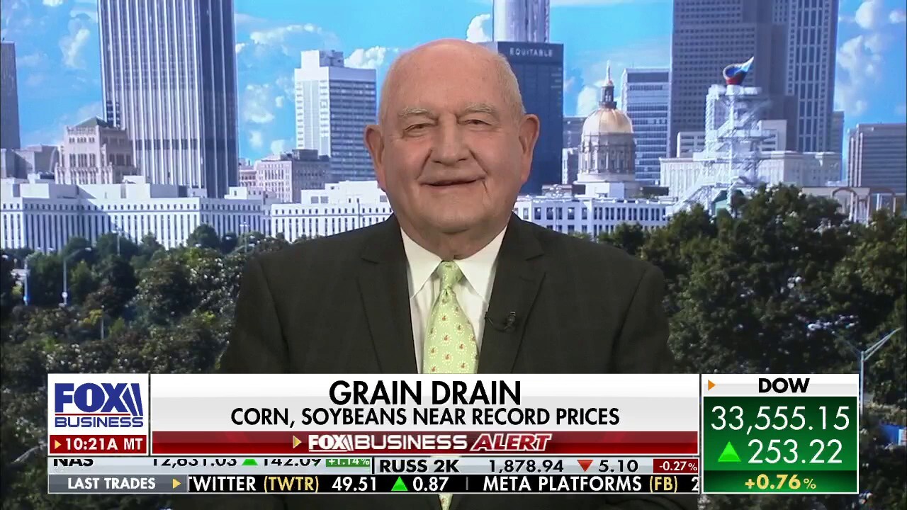 Former U.S. Agriculture Secretary Sonny Perdue says the U.S. may see higher food prices but that Americans should not encounter a supply shortage issue. 