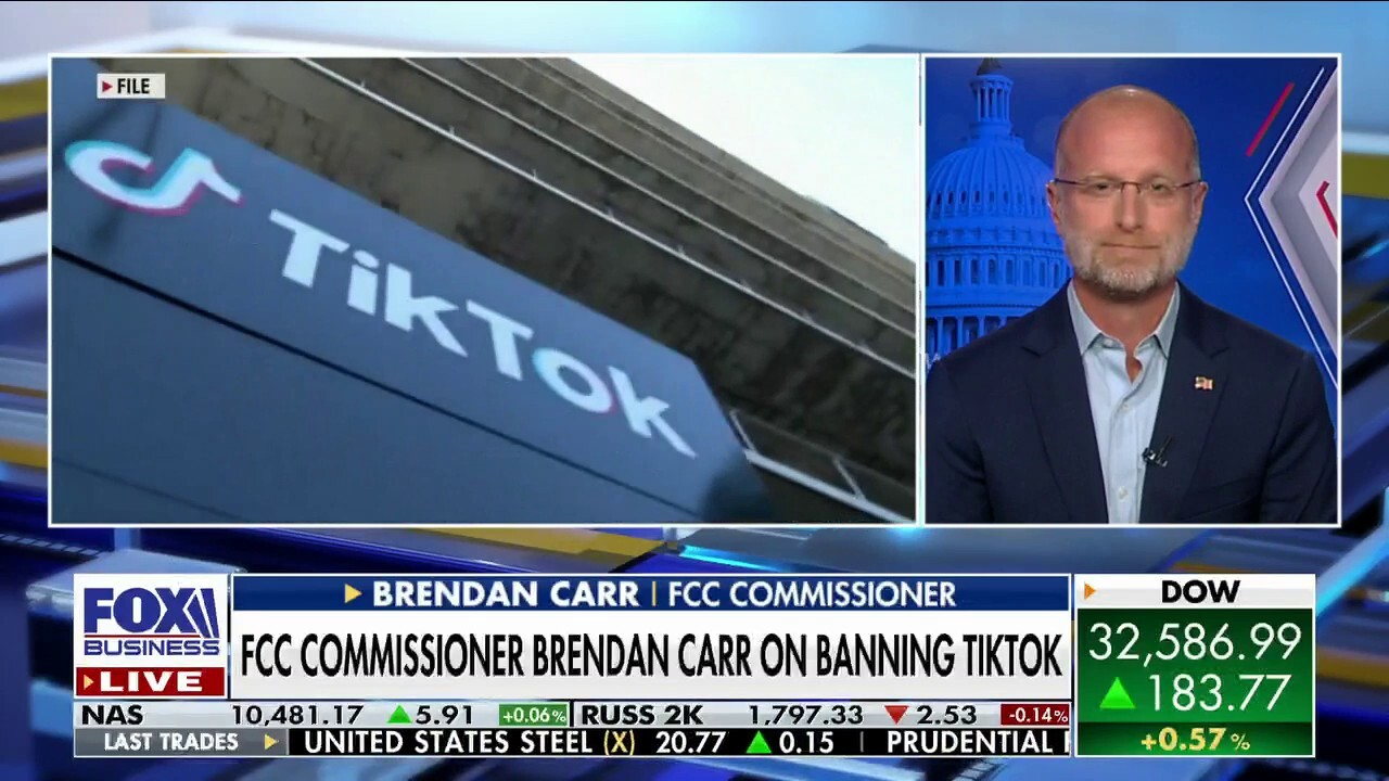 FCC Commissioner Brendan Carr explains why TikTok is a 'serious national security threat' on 'Varney & Co.'