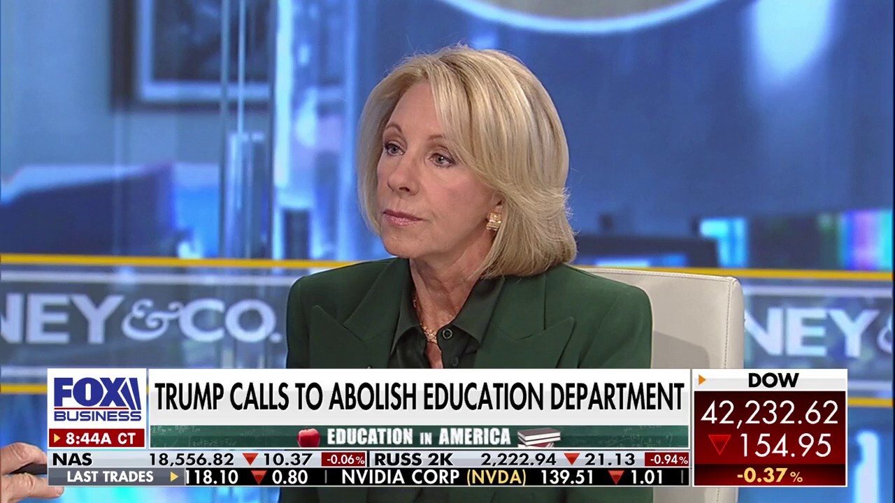 Education Dept has been agenda driven: Former Education Secretary Betsy DeVos