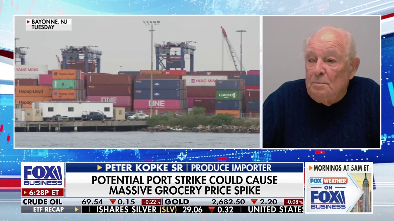 Produce importer Peter Kopke, Sr. discusses the impact of a looming port strike on ‘The Bottom Line.’