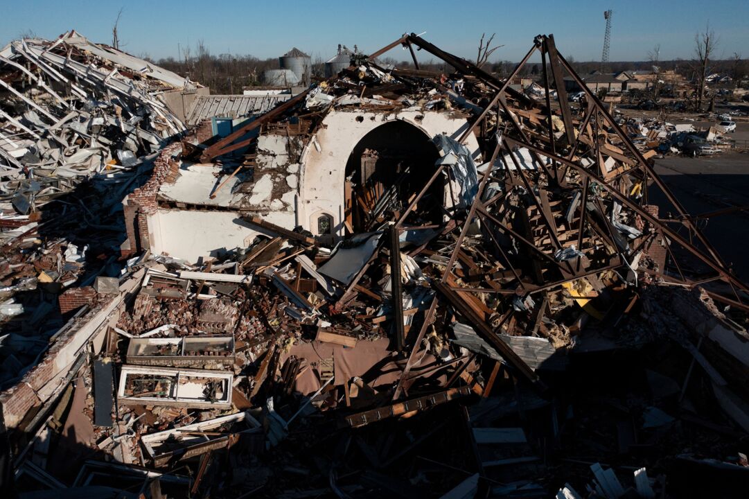 Kentucky governor provides update as tornado death toll continues to climb. 