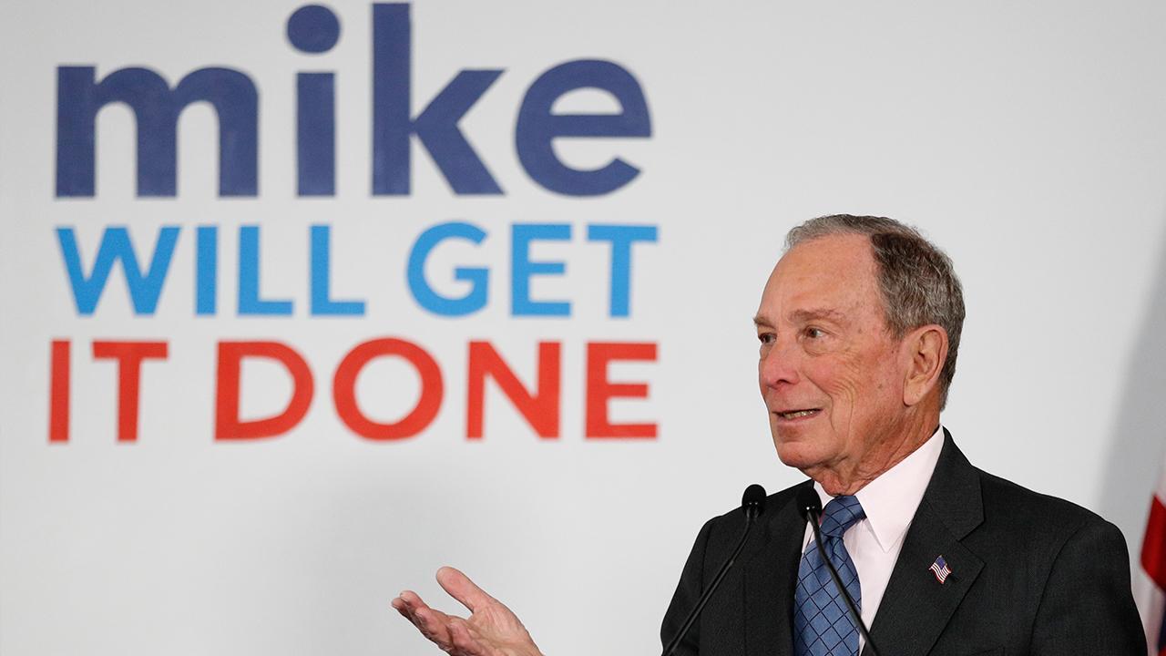 Bloomberg spends lavishly on Super Tuesday ads