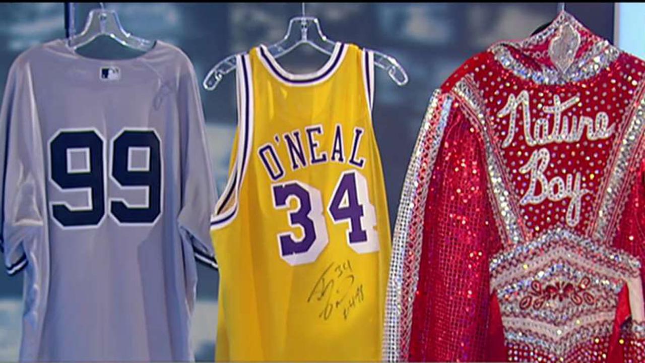 Famed athletes’ uniforms hit the auction block