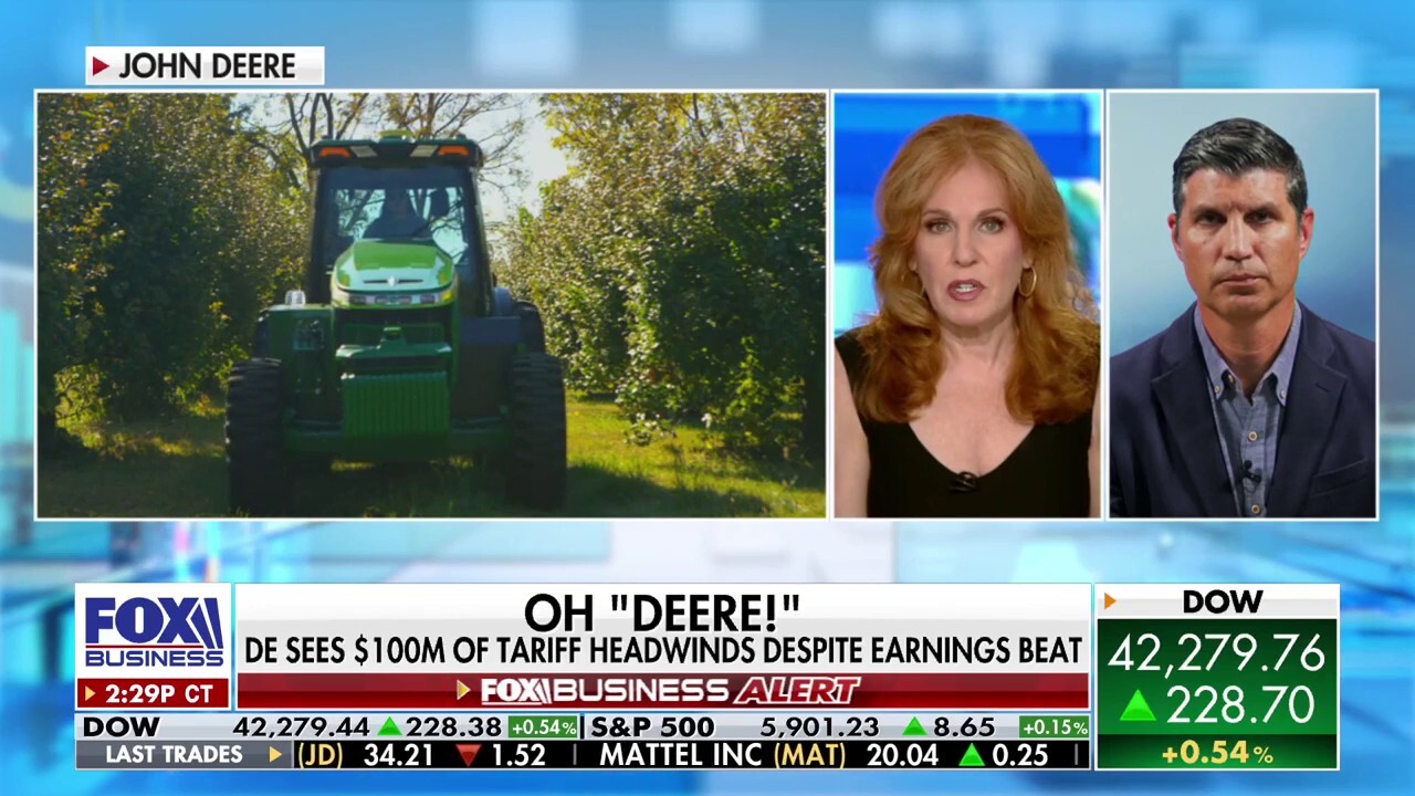 Deere CFO and senior vice president Josh Jepsen opens up about the company's growth on 'The Claman Countdown.'