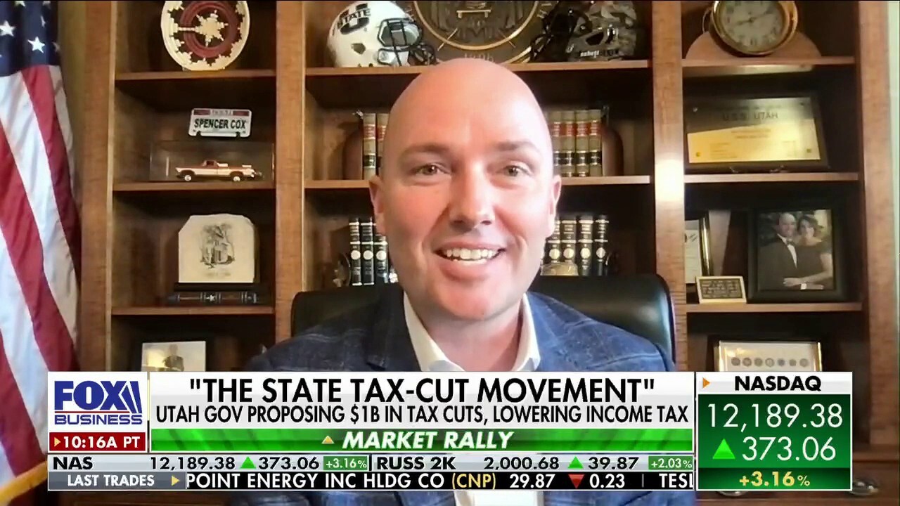 Gov Spencer Cox Proposes Major Tax Cut We Have The Best Economy In 