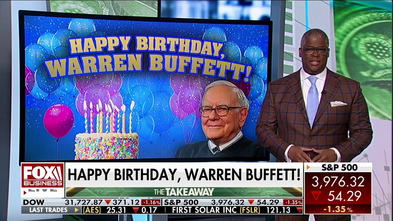 Charles Payne wishes Warren Buffett a happy birthday