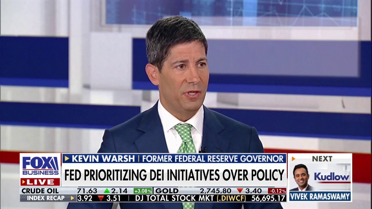 Former Federal Reserve Governor Kevin Warsh sits down with Larry Kudlow to discuss soaring bond yields and Fed initiatives geared toward diversity, equity and inclusion (DEI). 